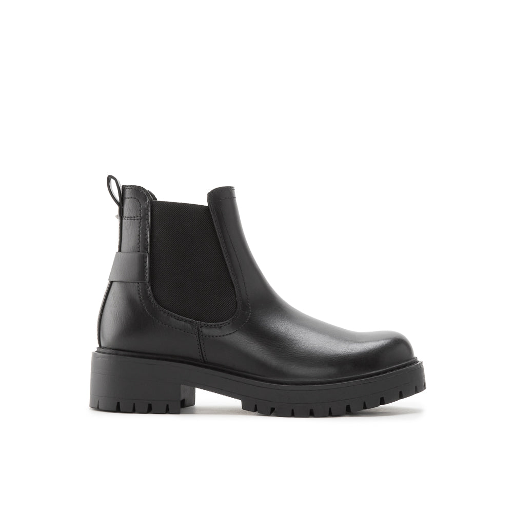 Yellow Shoes | Womens-Light Boots-Casual-Med Shaft & Low Heel | LODGING CHELSEA | 