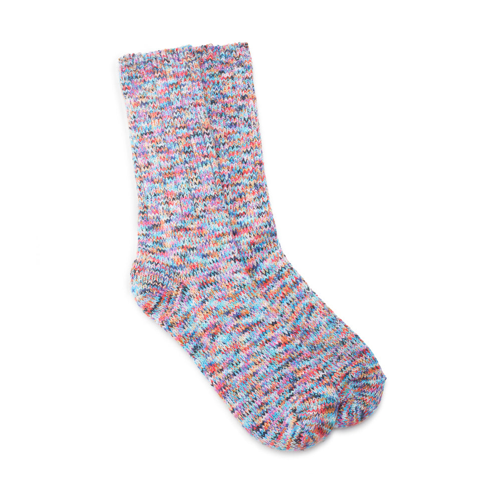 120746-45-KEY1pairedebaspourfemmesSG018-120746-45-KEY 1 paire de bas pour femmes SG018-Women's Socks | Accessories-Yellow Shoes-Yellow Shoes