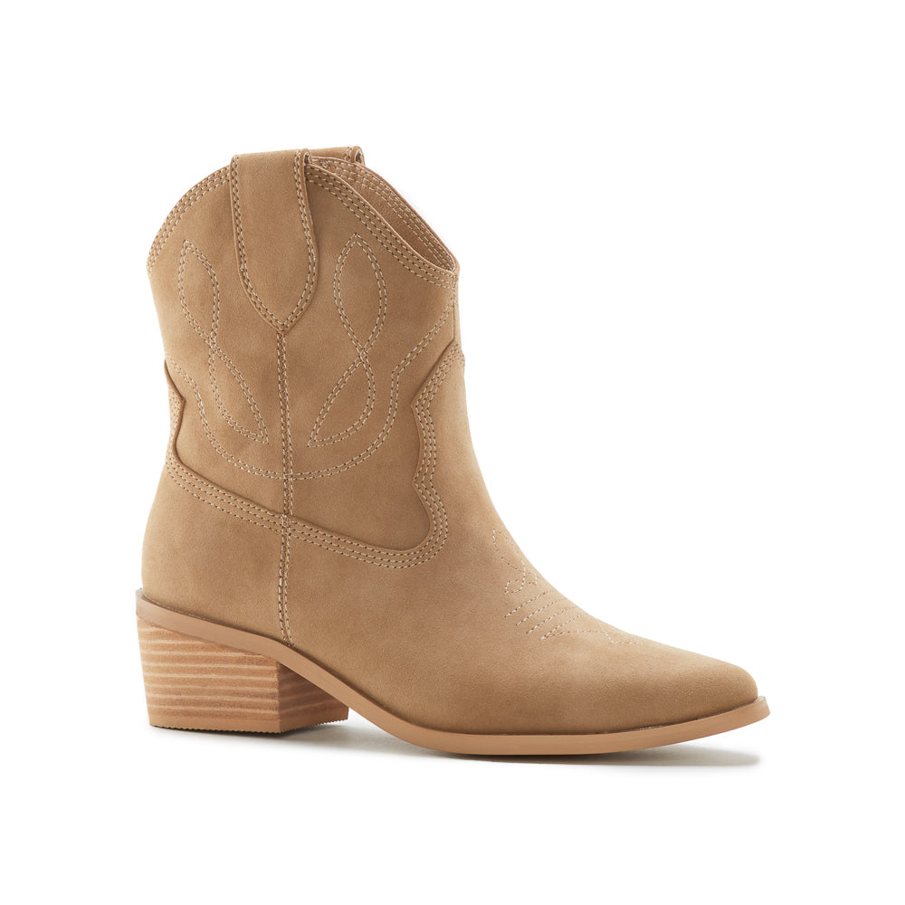 Yellow Shoes | Womens-Light Boots-Casual-Med Shaft & Med Heel | NASHVILLE | 