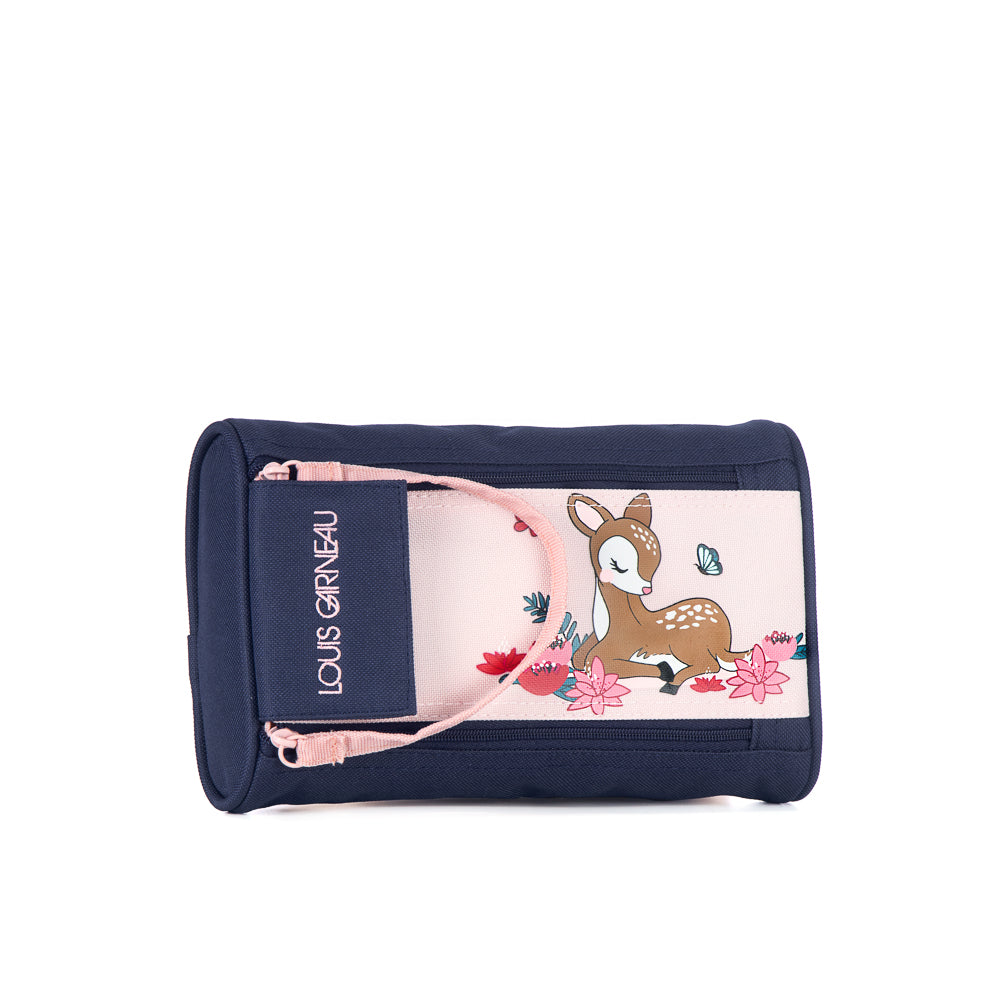 Yellow Shoes | Kids Pencil Cases | Accessories | LOUIS GARNEAU | ETUI A CRAYONS 2 ZIP BAMBI | 120978-43
