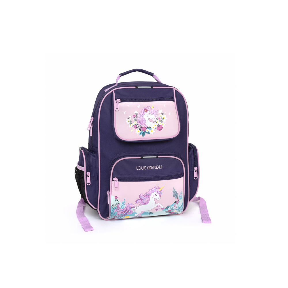 Yellow Shoes | Kids Backpacks | Accessories | LOUIS GARNEAU | LICORNE SAC à DOS à 4 POCHETTES | 120983-65