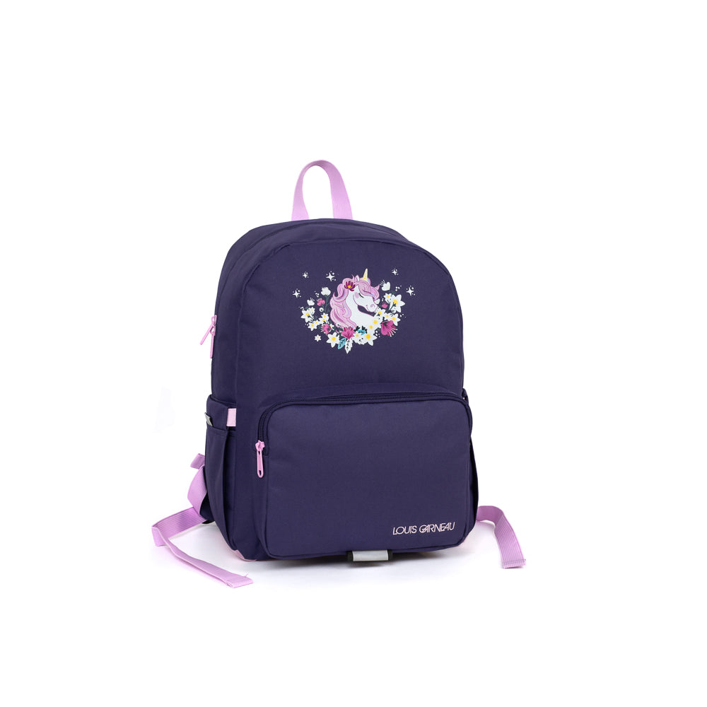 Yellow Shoes | Kids Backpacks | Accessories | LOUIS GARNEAU | LICORNE SAC à DOS à 2 POCHETTES | 