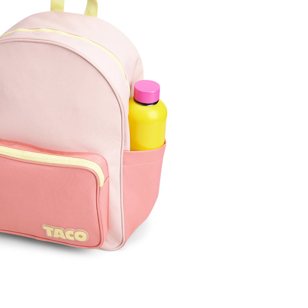 121144-90-SYDNEYROSEBACKPACK-05-TACO | SYDNEY PINK BACKPACK-Kids Backpacks | Accessories-Yellow Shoes-Yellow Shoes
