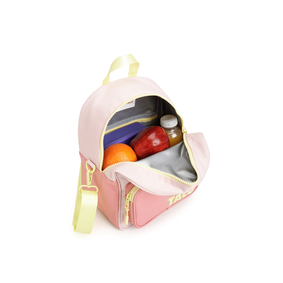 121145-90-ALEXISROSELUNCHBAG-05-TACO I ALEXIS PINK LUNCH BAG-Kids Lunch Bags | Accessories-Yellow Shoes-Yellow Shoes