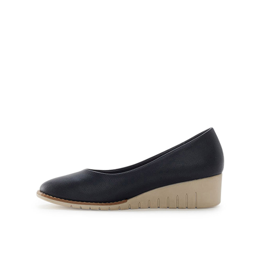 Yellow Shoes | Womens-Shoes-Dress-Wedge-Low | SOLENE | 