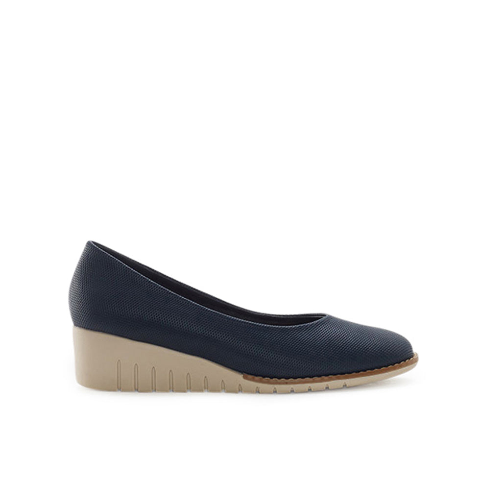 Yellow Shoes | Womens-Shoes-Dress-Wedge-Low | SOLENE | 