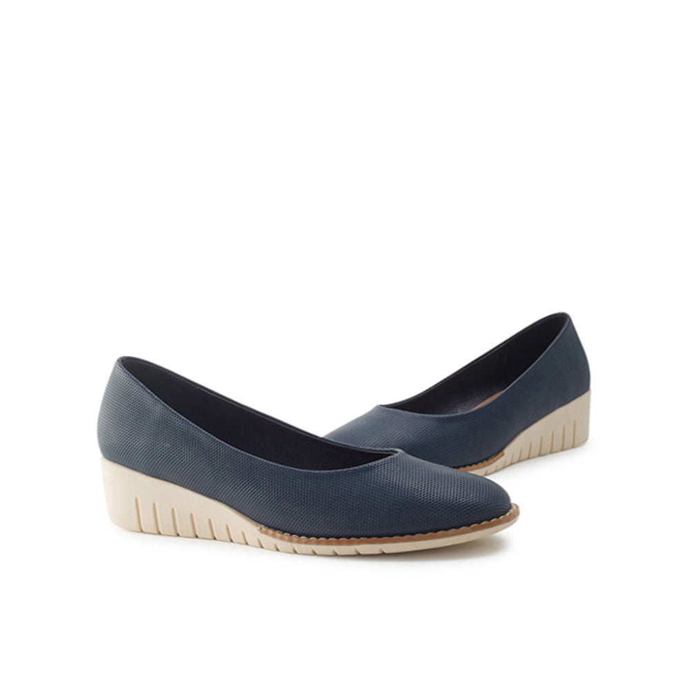 Yellow Shoes | Womens-Shoes-Dress-Wedge-Low | SOLENE | 