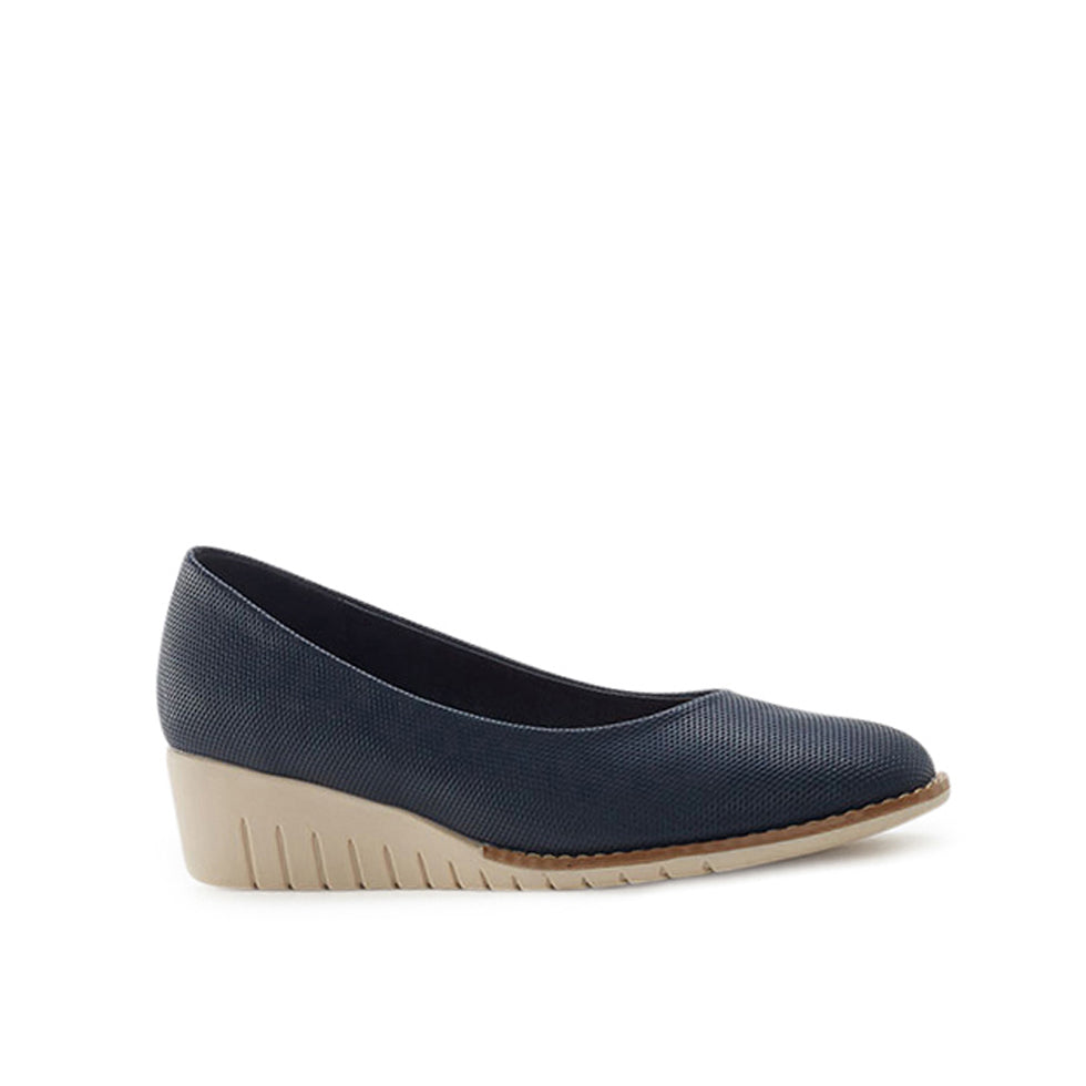 Yellow Shoes | Womens-Shoes-Dress-Wedge-Low | SOLENE | 