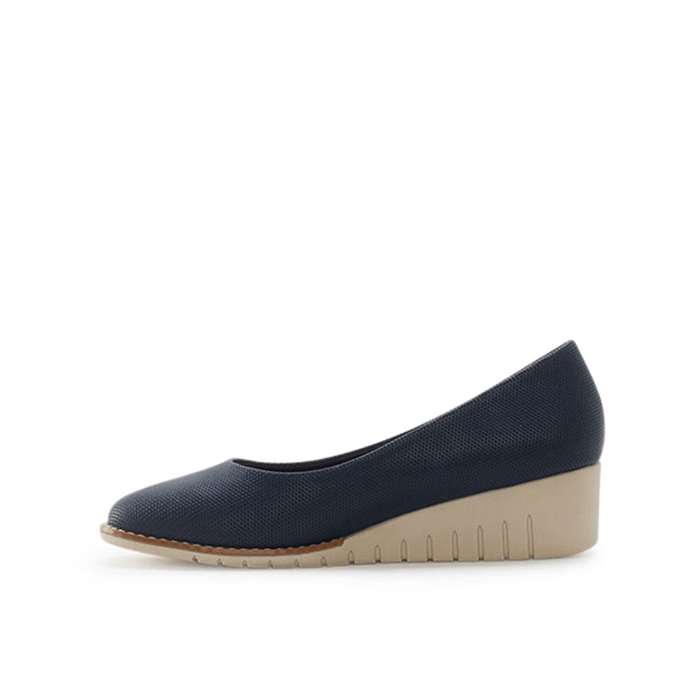 Yellow Shoes | Womens-Shoes-Dress-Wedge-Low | SOLENE | 