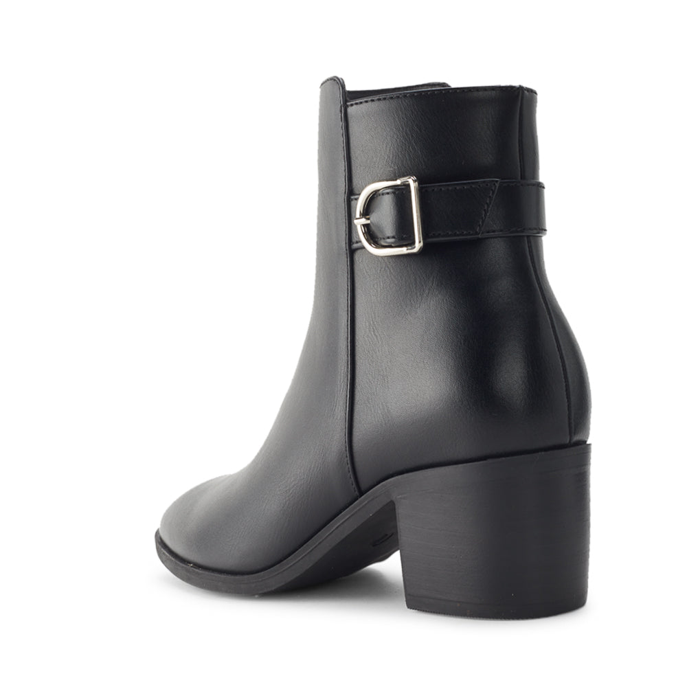 Yellow Shoes | Womens-Winter Boots-Dress-Low Shaft & Med Heel | BENEDICTE | 