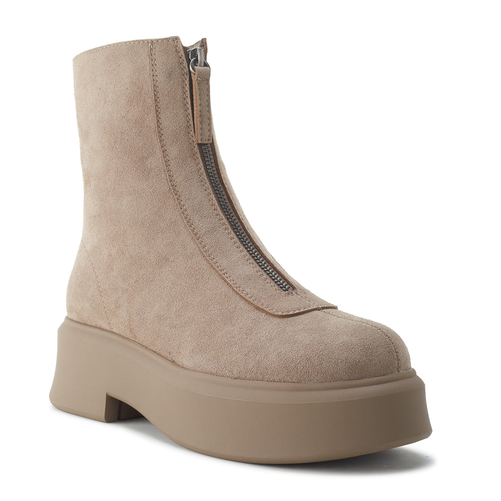 Yellow Shoes | Womens-Winter Boots-Casual-Low Shaft & Low Heel | LIZZY | 