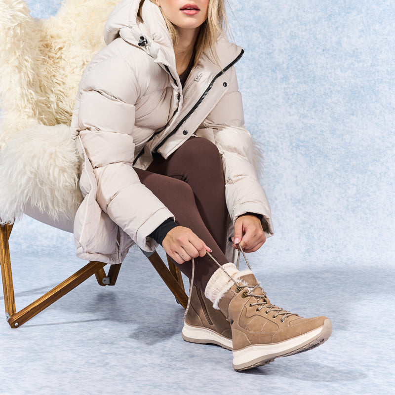 Yellow Shoes | Women's Winter Boots | LEYA | 121216-25-LEYA-01