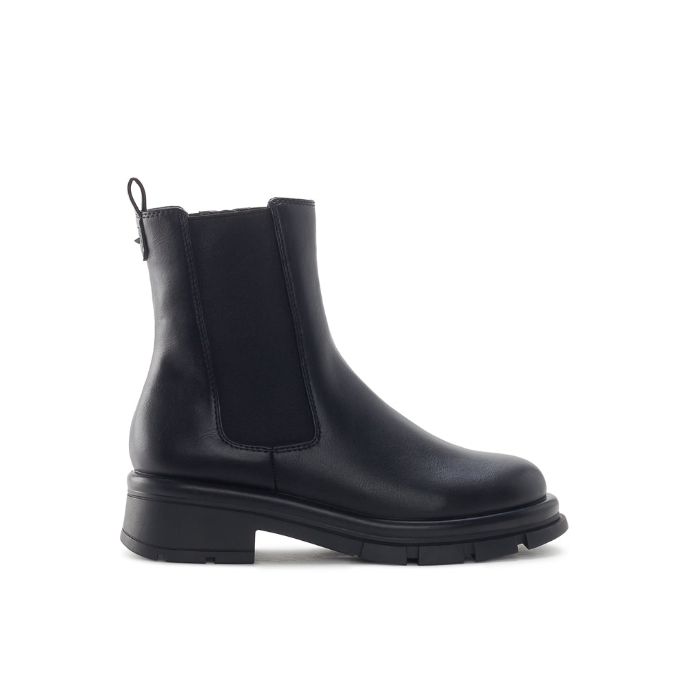 Yellow Shoes | Womens-Light Boots-Casual-Med Shaft & Med Heel | MELISANDRE CHELSEA | 