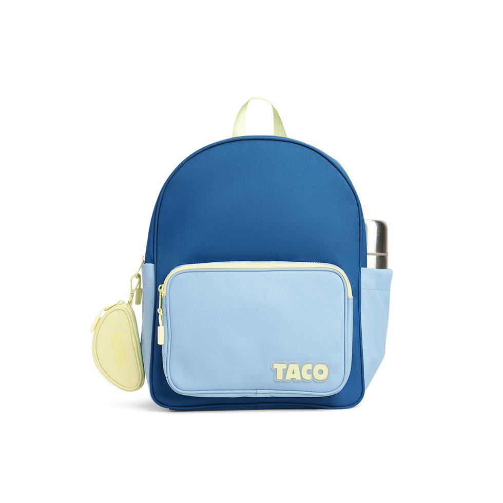 121249-40-SYDNEYNAVYBLUE-02-TACO | SYDNEY BLUE BACKPACK-Kids Backpacks | Accessories-Yellow Shoes-Yellow Shoes