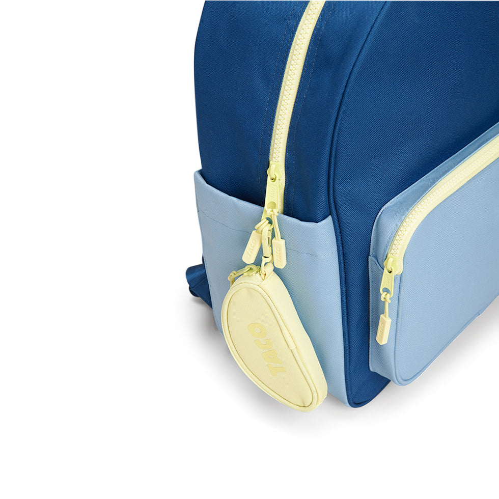 121249-40-SYDNEYNAVYBLUE-07-TACO | SYDNEY BLUE BACKPACK-Kids Backpacks | Accessories-Yellow Shoes-Yellow Shoes