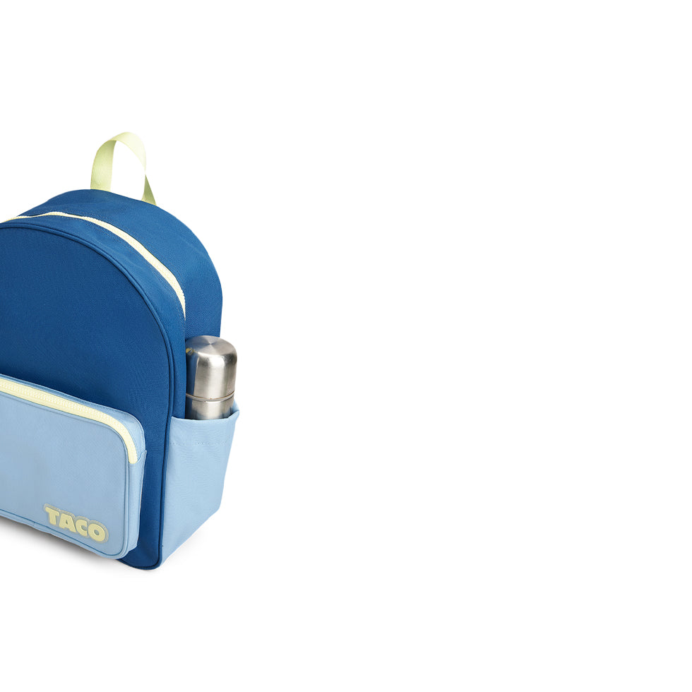 121249-40-SYDNEYNAVYBLUE-_2-TACO | SYDNEY BLUE BACKPACK-Kids Backpacks | Accessories-Yellow Shoes-Yellow Shoes