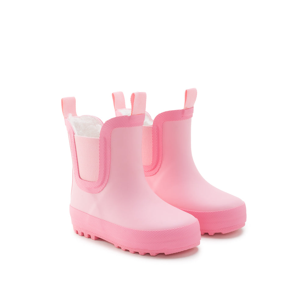 Yellow Shoes | Baby-Rainwear-Girls-Lined Boot | BULLE-F | 