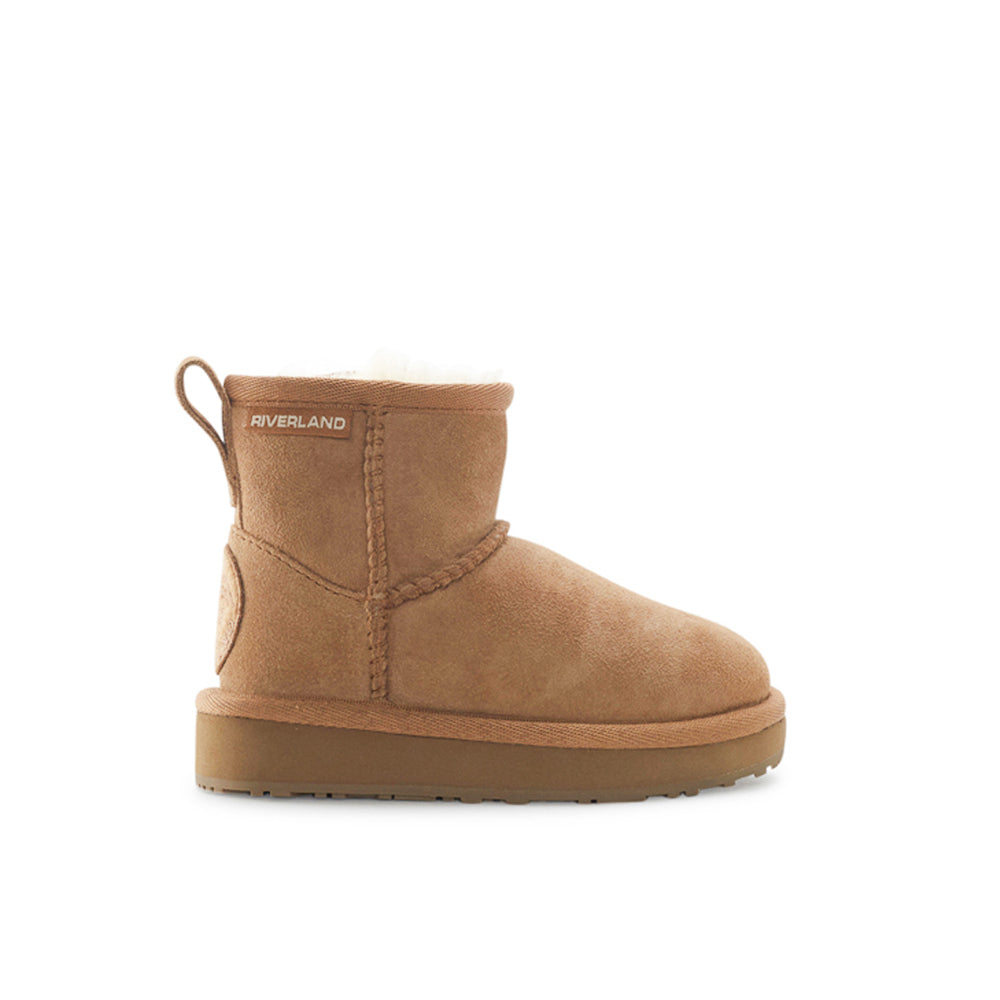 Yellow Shoes | Baby-Bootie-Girls-Lined | MEMORY H2O MINI - RIVERLAND | 