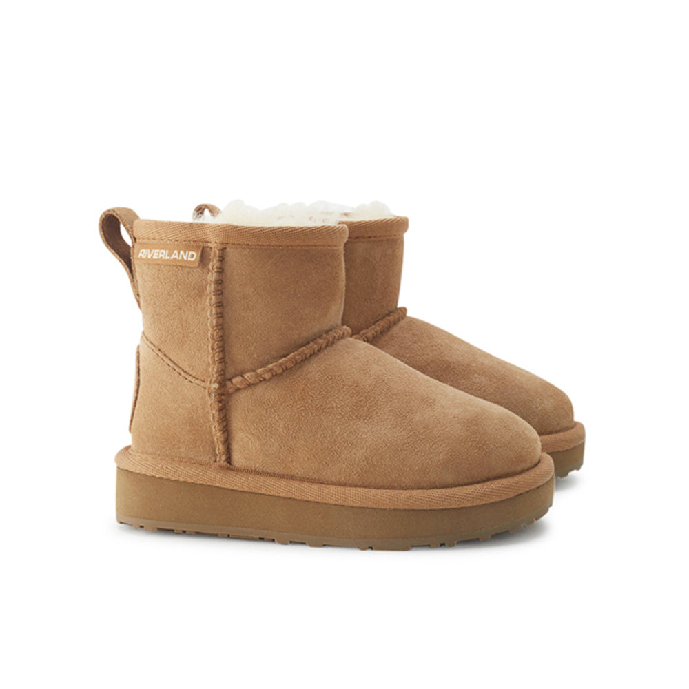 Yellow Shoes | Baby-Bootie-Girls-Lined | MEMORY H2O MINI - RIVERLAND | 