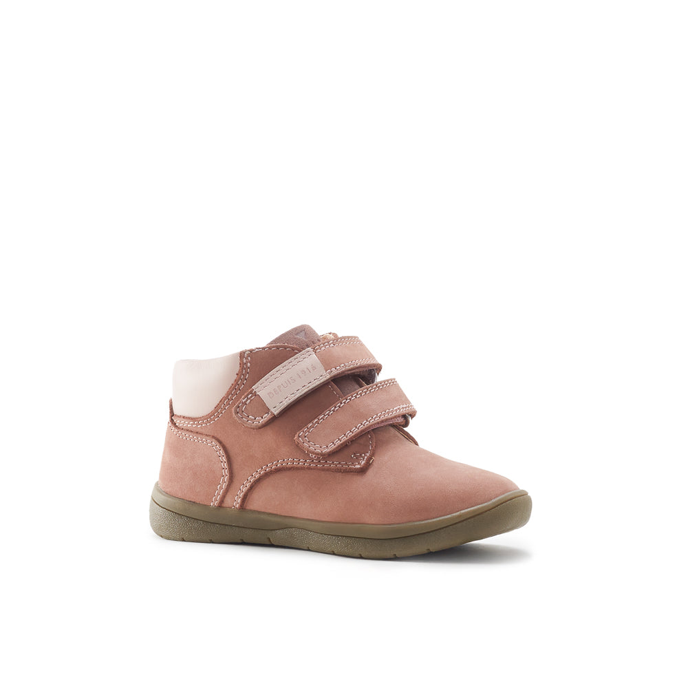 Yellow Shoes | Baby-Bootie-Girls-Velcro | RUFUS-F | 