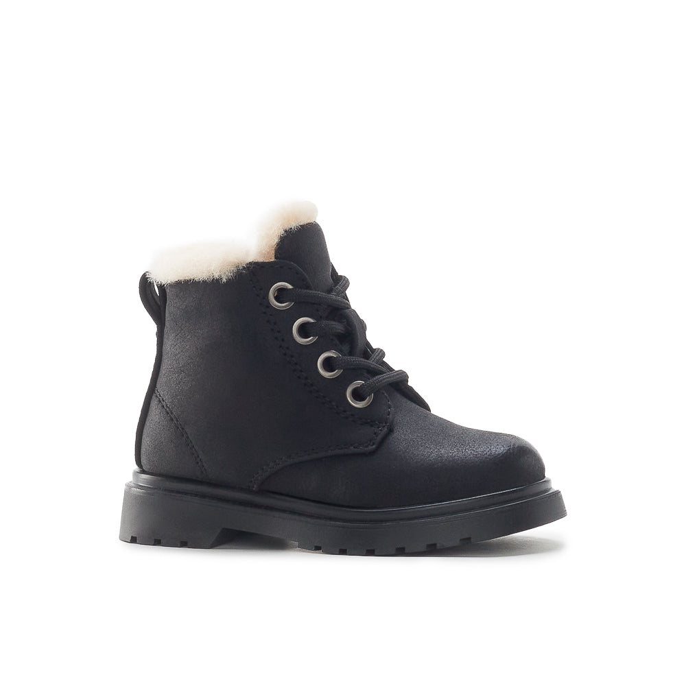 Yellow Shoes | Baby-Bootie-Girls-Lined | BOWIE MINI | 