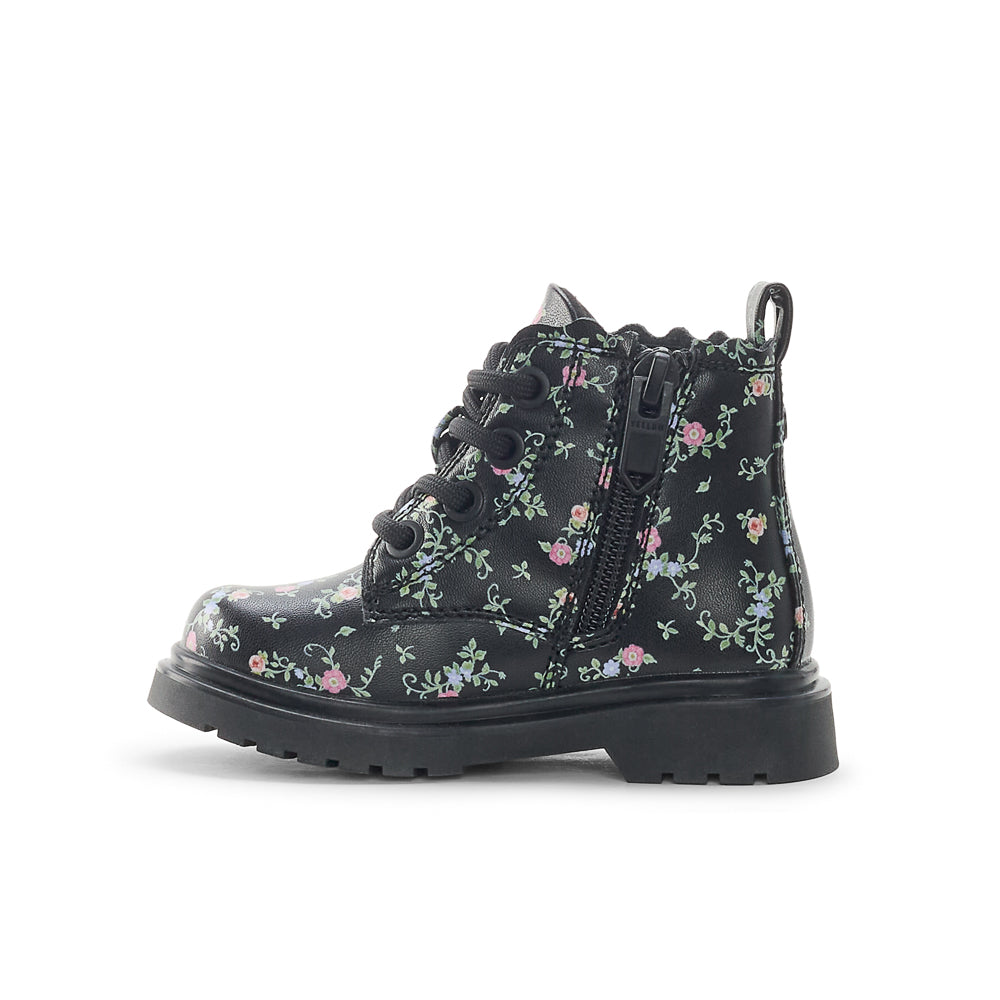 Yellow Shoes | Baby-Bootie-Girls-Laced | MARGUERITE MINI | 