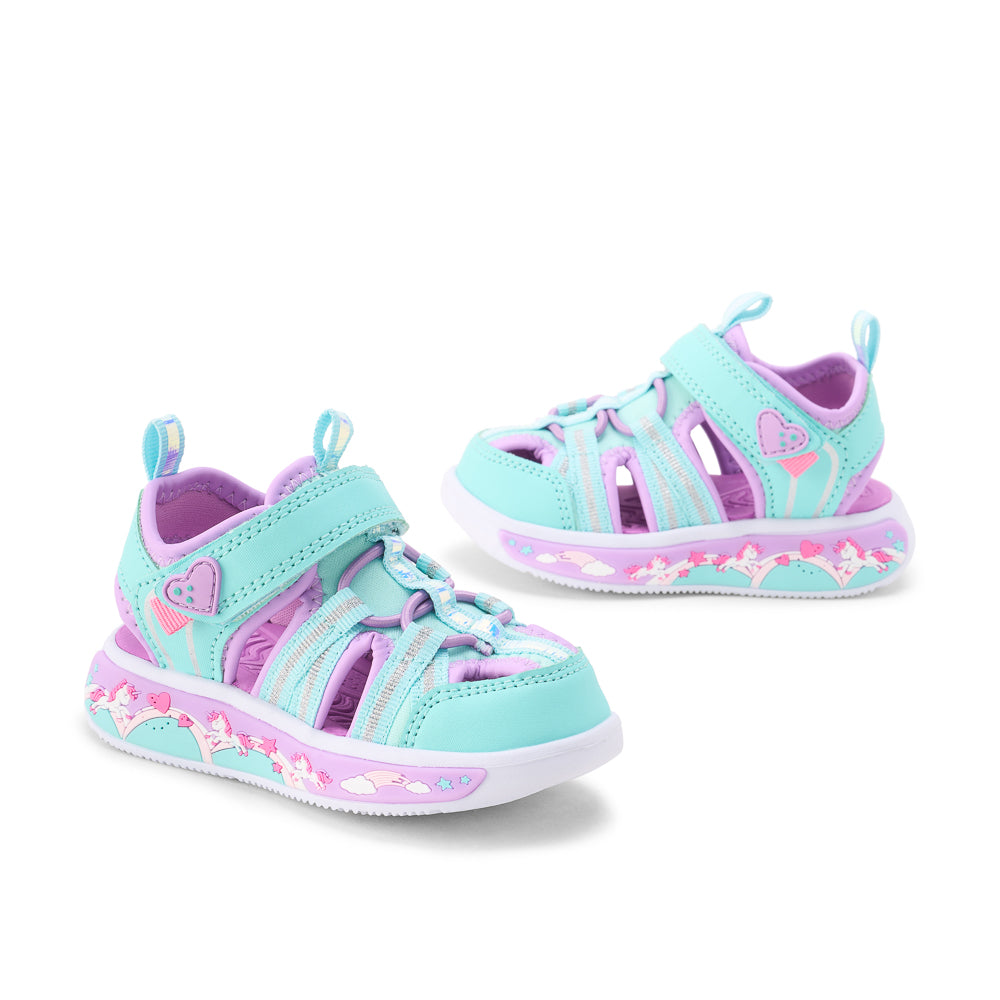 Yellow Shoes | Sandales pour bébé | LUNICORN MINI | 122166-96-LUNICORN_MINI-02-LUNICORN MINI-Baby Sandals-Yellow-Yellow Shoes