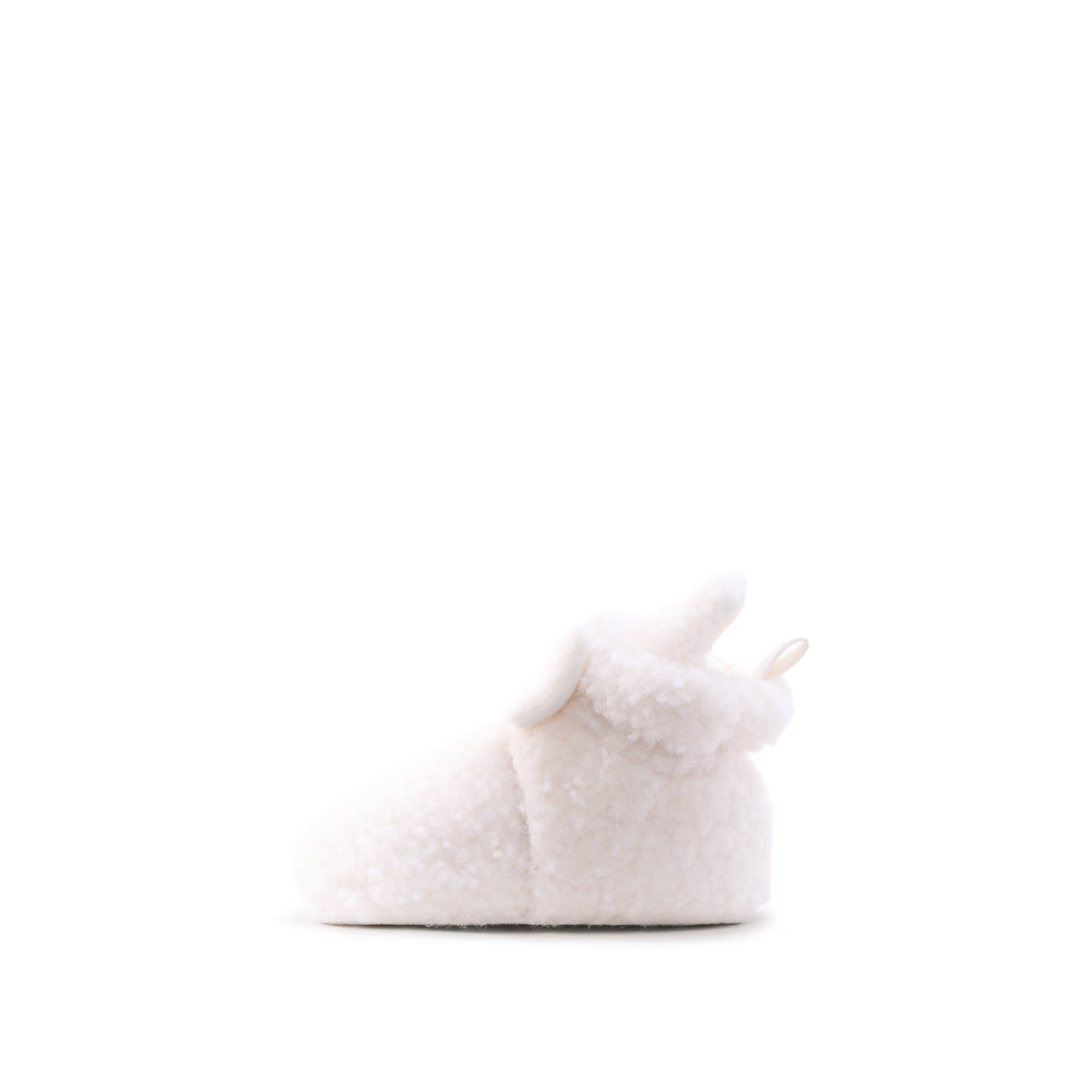 Yellow Shoes | Baby Slippers | SHERPA SNAP BOOTIE | 122167-21
