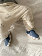 Liam Basic Soft Soles Navy - Robeez-Baby Shoes-Yellow-Yellow Shoes