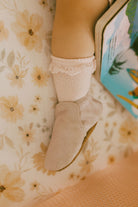 Pretty Pearl Soft Soles – Pink Baby Shoes – Robeez-Baby Shoes-Yellow-Yellow Shoes