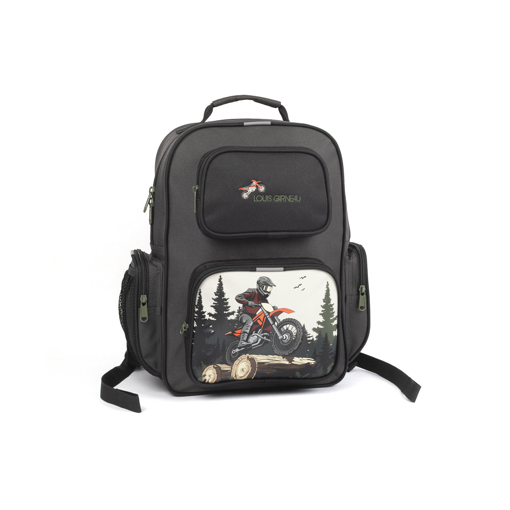 Yellow Shoes | Kids Backpacks | Accessories | LOUIS GARNEAU | SAC à DOS MOTO | 122251-01