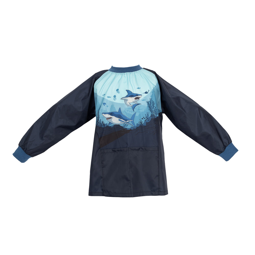 Yellow Shoes | Kids Aprons | Accessories | LOUIS GARNEAU | TABLIER REQUIN 6 ANS | 122286-43-LG_SHARK_TABLIER_6_ANS-01-8856600033-LOUIS GARNEAU | SHARK APRON/SPOCK 6 YEARS-Kids Aprons | Accessories-LOUIS GARNEAU-Yellow Shoes