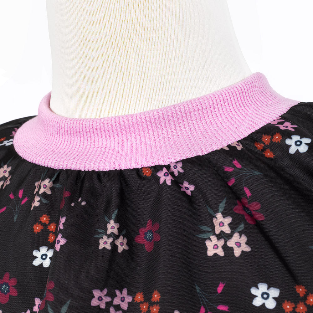 Yellow Shoes | Kids Aprons | Accessories | LOUIS GARNEAU I FLEURS TABLIER | 122305-98-LGFLORALTABLIER6ANS-03-LOUIS GARNEAU I FLOWERS SMOCK/APRON-Kids Aprons | Accessories-LOUIS GARNEAU-Yellow Shoes