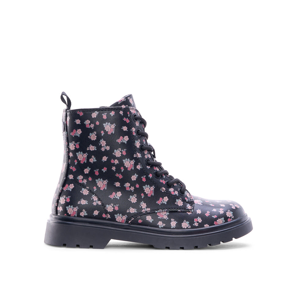 Yellow Shoes | Junior Kids Fashion Light Boots | MELODY JR FLORAL | 122401-04-MELODY_JR_FLORAL-01-8921700096-MELODY JR FLORAL-Junior Kids Fashion Light Boots-Yellow-Yellow Shoes