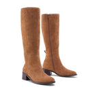 122433-31-LARA_HAUTE-02-LARA HAUTE-Women's Fashion Light Boots-Yellow-Yellow Shoes