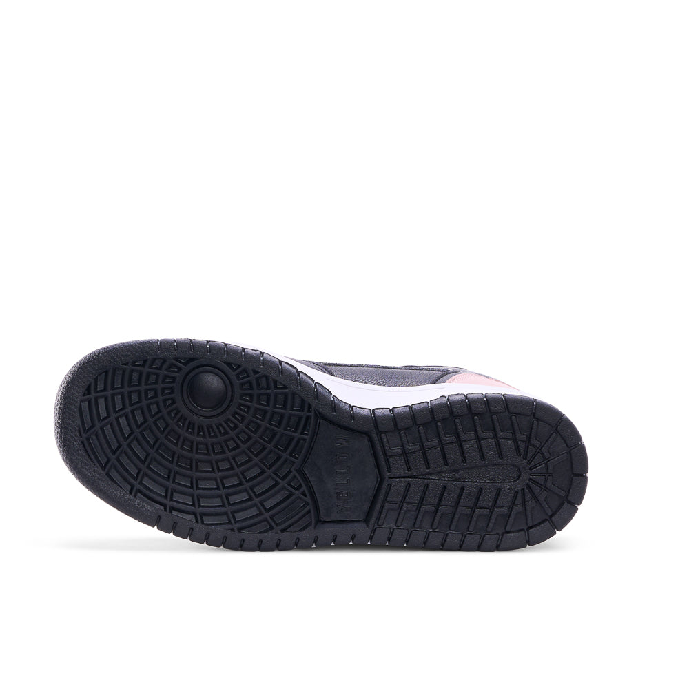 Yellow Shoes | Junior Kids Athletic Shoes | URBAINE JR F MID LUXE | 122473-57-URBAINE_JR_F_MID_LUXE-05-URBAINE JR F MID LUXE-Junior Kids Athletic Shoes-Yellow-Yellow Shoes
