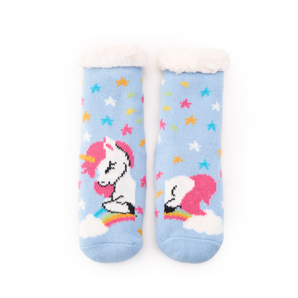 Yellow Shoes | Kids Socks | Accessories | BAS ANTI DÉRAPANT LICORNE | 122591-40-BAS_ANTI_DERAPANT_LICORNE-01.jpg