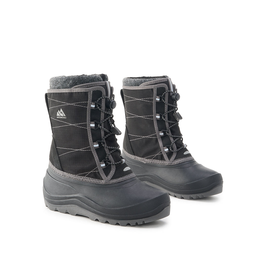 Yellow Shoes | Junior Kids Winter Boots | FJORD JR | FJORD JR-Junior Kids Winter Boots-Yellow-Yellow Shoes