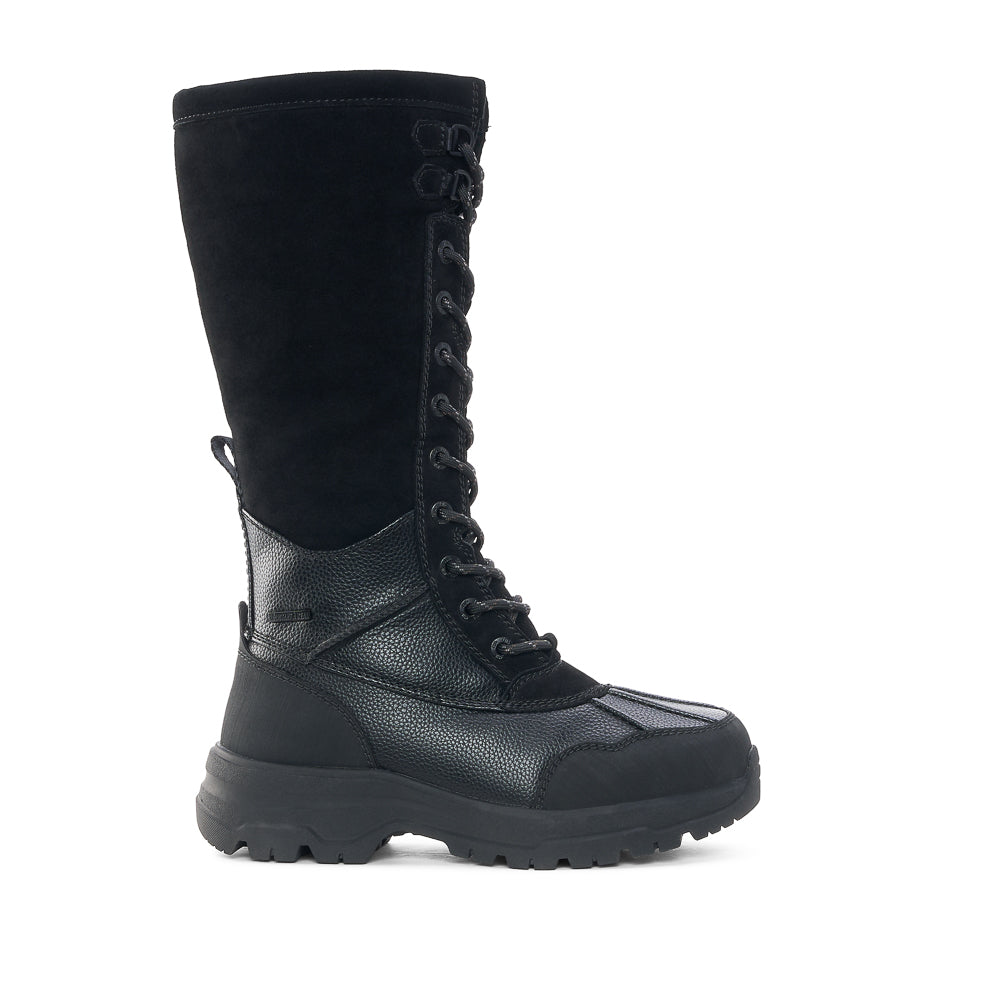 NORWAY HAUTE-Women's Winter Boots-Yellow-5-black-Yellow Shoes