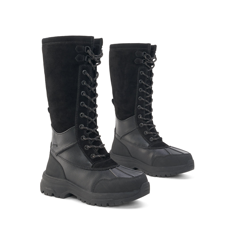 NORWAY HAUTE-Women's Winter Boots-Yellow-Yellow Shoes