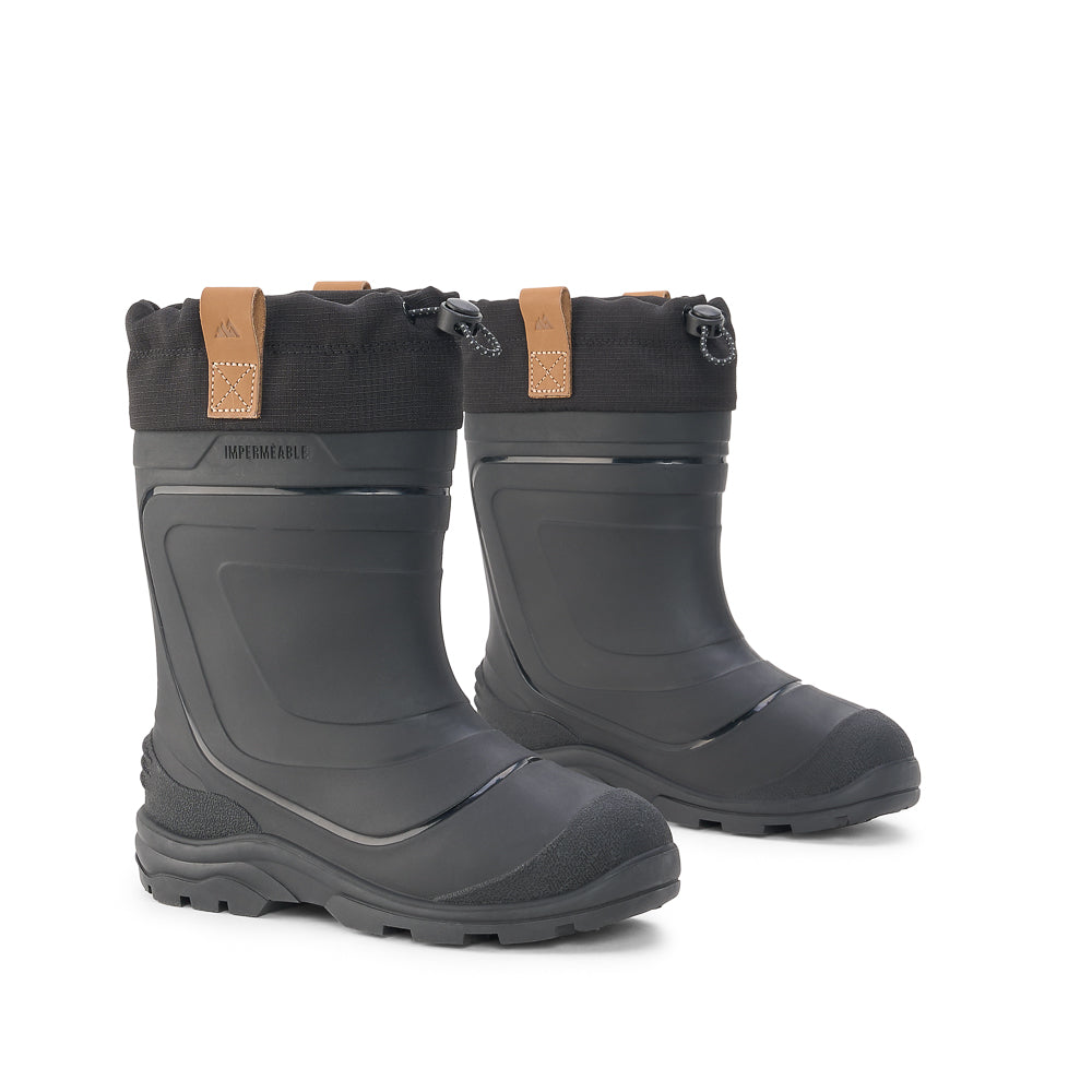 Yellow Shoes | Boys-Rainwear-Lined Boot-Lined Boot | SAISON JR-G | 122908-01