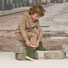 3_FORET_GREEN0710_full-FORET-Toddler Kids Rain Boots and Rainwear-Yellow-Yellow Shoes