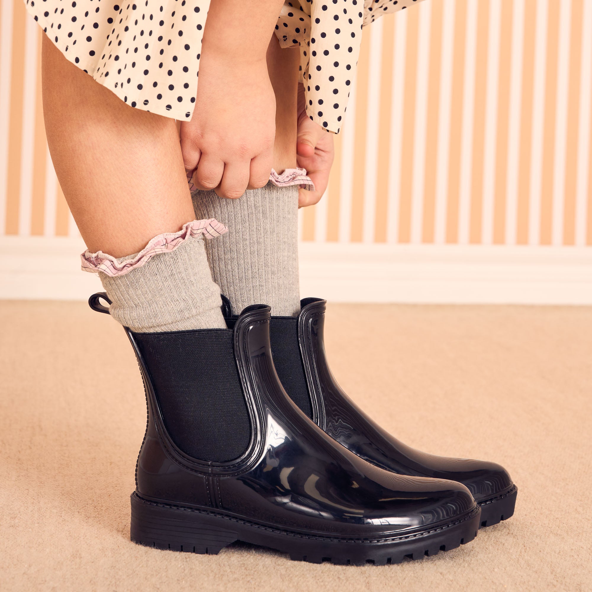 Yellow Shoes | Junior Kids Rain Boots and Rainwear | MAEVA | 