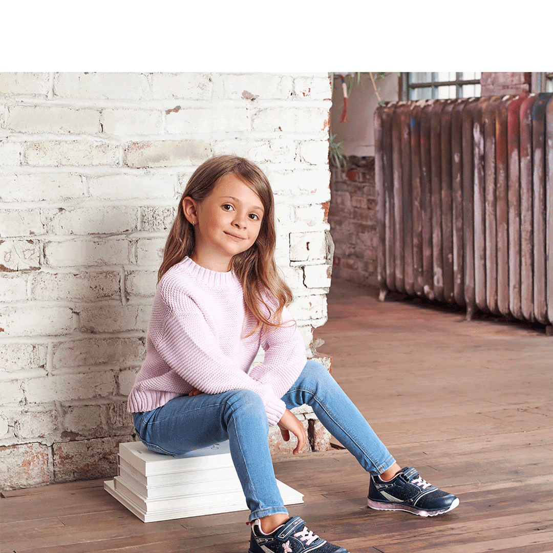 Yellow Shoes | Toddler-Girl-Athletic-Athleisure-Low | Josephine | 04-KIDS_FW2020_JOSEPHINE_NAVY_0658-Josephine-Toddler Kids Athletic Shoes-System-Yellow Shoes