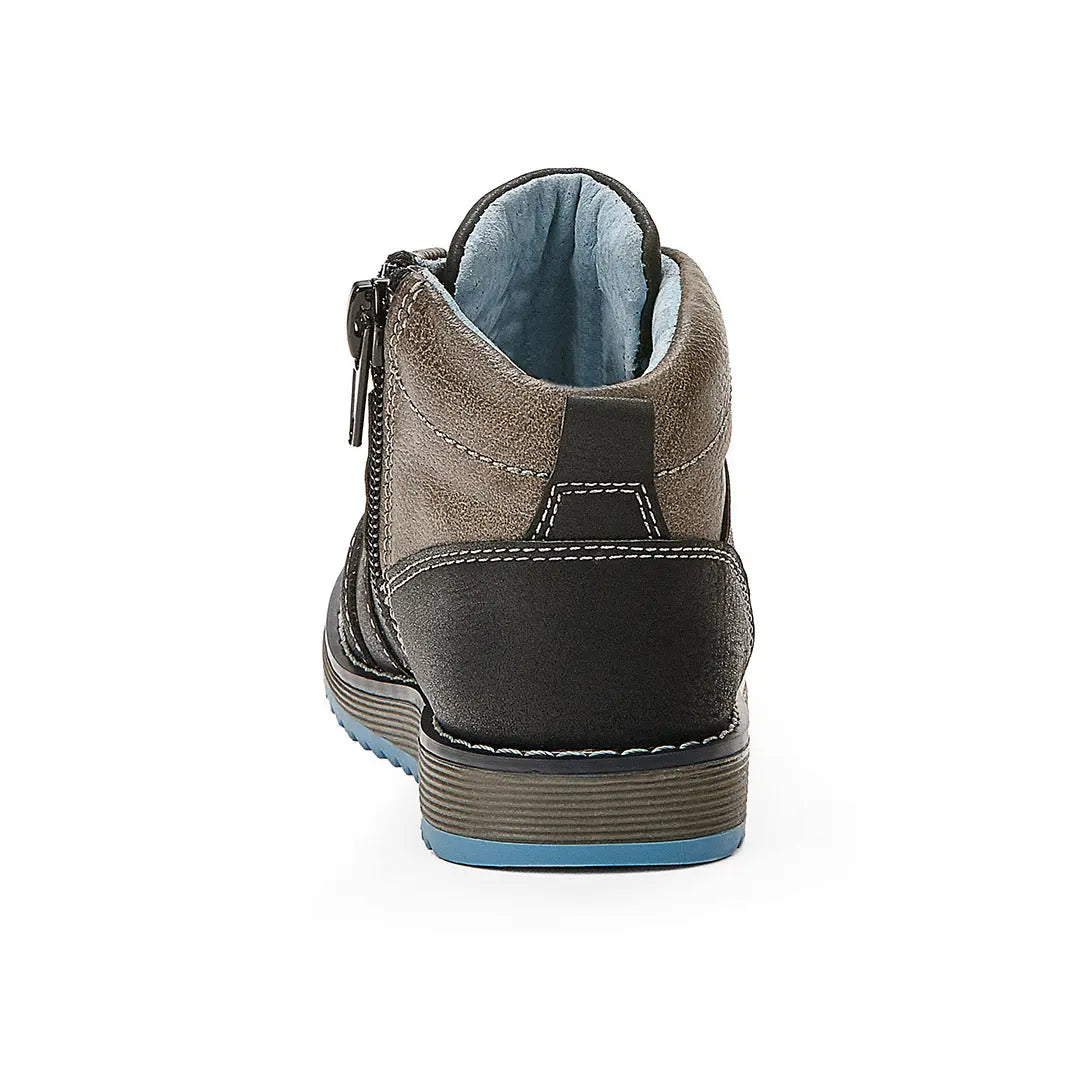Yellow Shoes | Baby-Bootie-Boys-Laced | Malcom | 105281-01-malcom-4_06c96095-7353-4635-b662-f1706c9864ff-Malcom-Baby Booties-riverstone-Yellow Shoes
