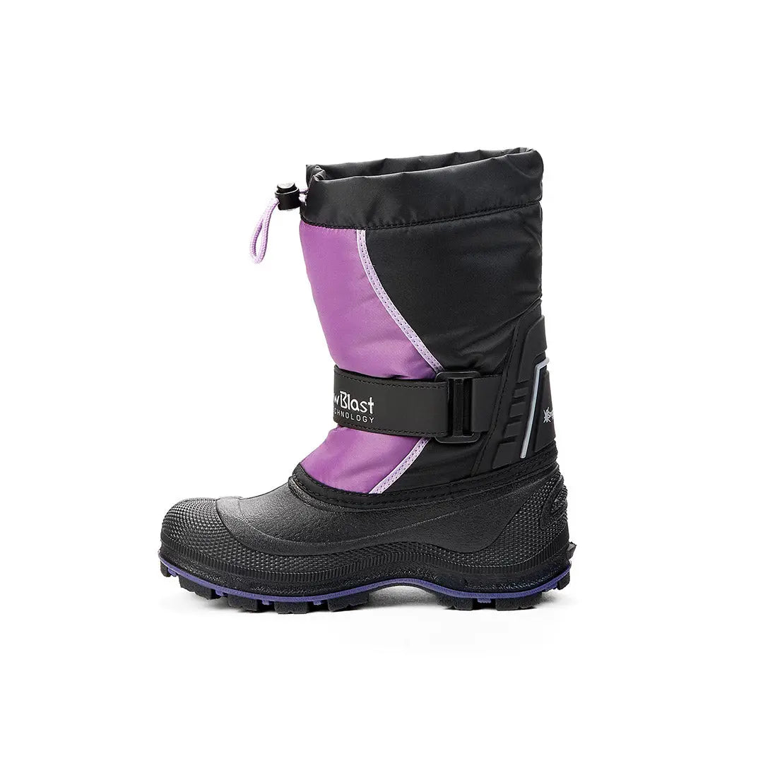 Yellow Shoes | Youth-Winter Boots-Girls-Felt Pack | Wintertime | 105629-97-wintertime-3-Wintertime-Toddler Kids Winter Boots-Snow Blast-Yellow Shoes