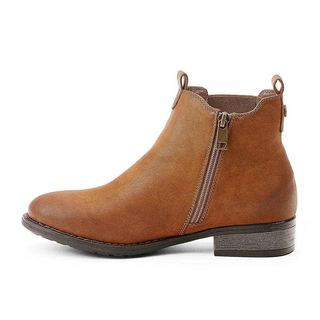105632-31-docks-3-Docks-Women's Fashion Light Boots-chelsee girl-Yellow Shoes