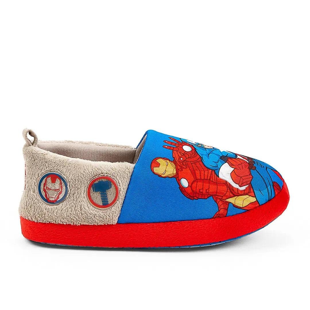 Yellow Shoes | Toddler Kids Slippers | Avengers | 105755-40-avengers_bce56d83-bde7-44af-a8de-b6e87591ab1b-1511900035-Avengers-Toddler Kids Slippers-License-Yellow Shoes