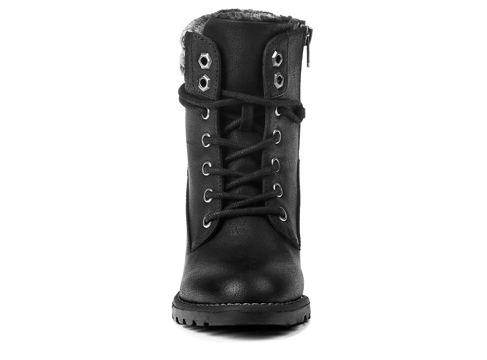 Yellow Shoes | Womens-Winter Boots-Casual-Low Shaft & Med Heel | Starling | 105932-01-starling-2-Starling-shoes-Chelsee Girl-Yellow Shoes