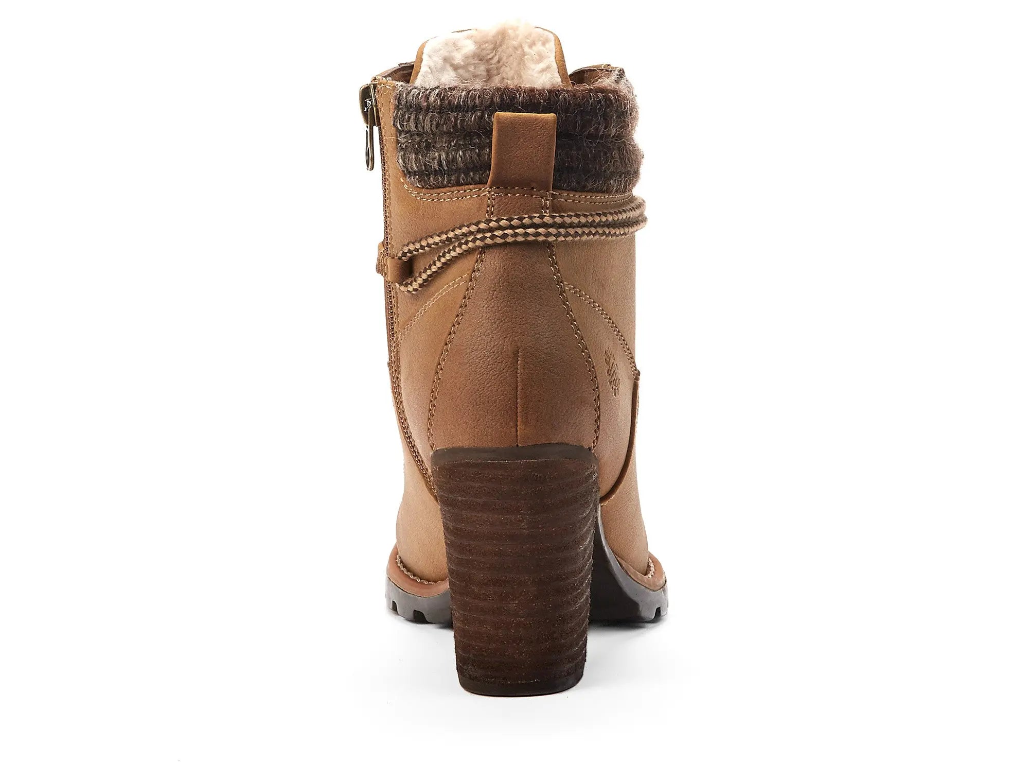 Yellow Shoes | Womens-Winter Boots-Casual-Low Shaft & Med Heel | Starling | 105932-66-starling-4-Starling-shoes-Chelsee Girl-Yellow Shoes